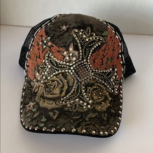 Stephanie Headwear Bling Baseball Cap